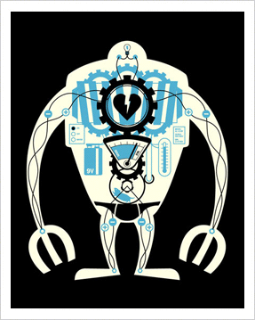 Visible Robot Poster